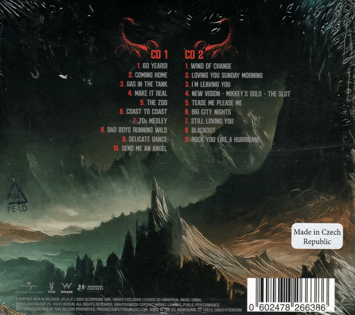 CDX2 Scorpions – Coming Home Live