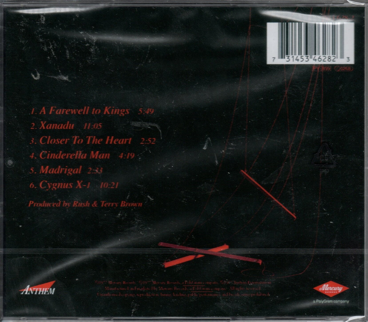 CD Rush - A Farewell To Kings