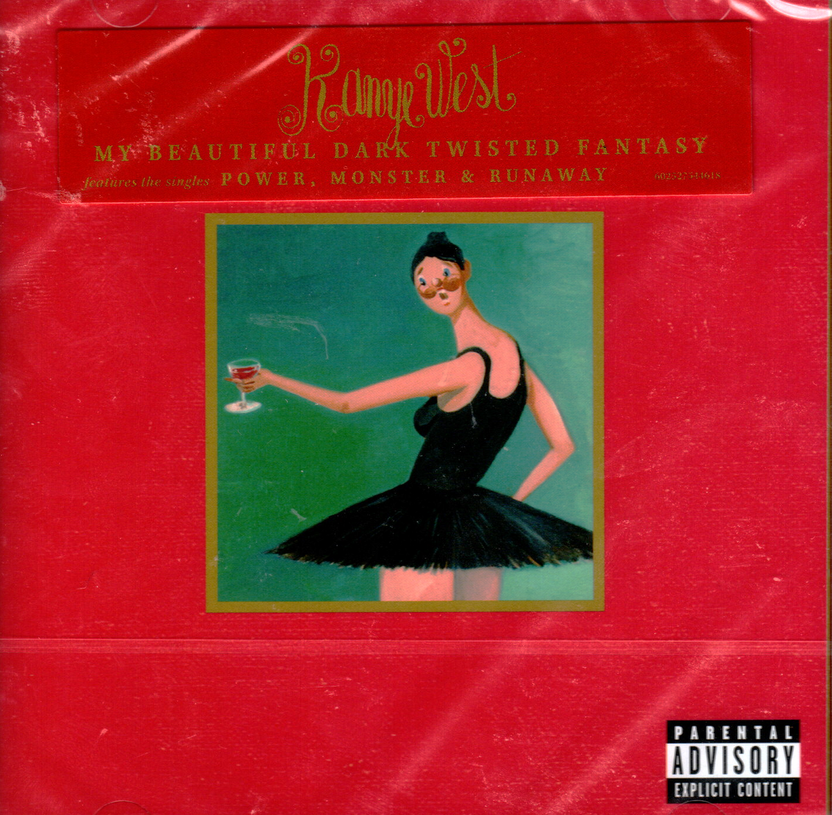 CD  Kanye West – My Beautiful Dark Twisted Fantasy