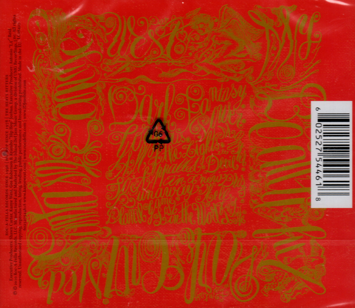 CD  Kanye West – My Beautiful Dark Twisted Fantasy