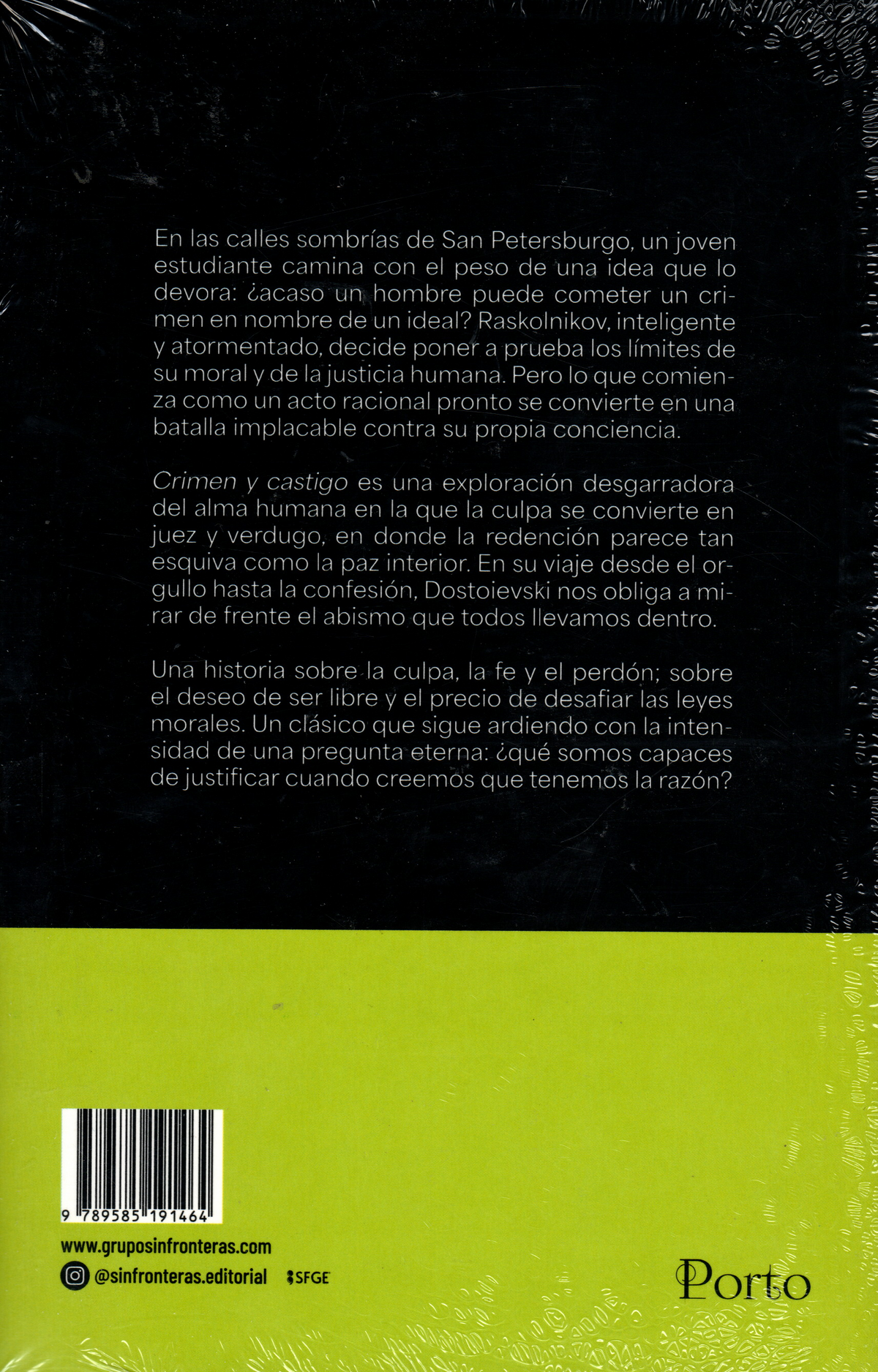 Libro Fiódor Dostoievski - Crimen Y Castigo