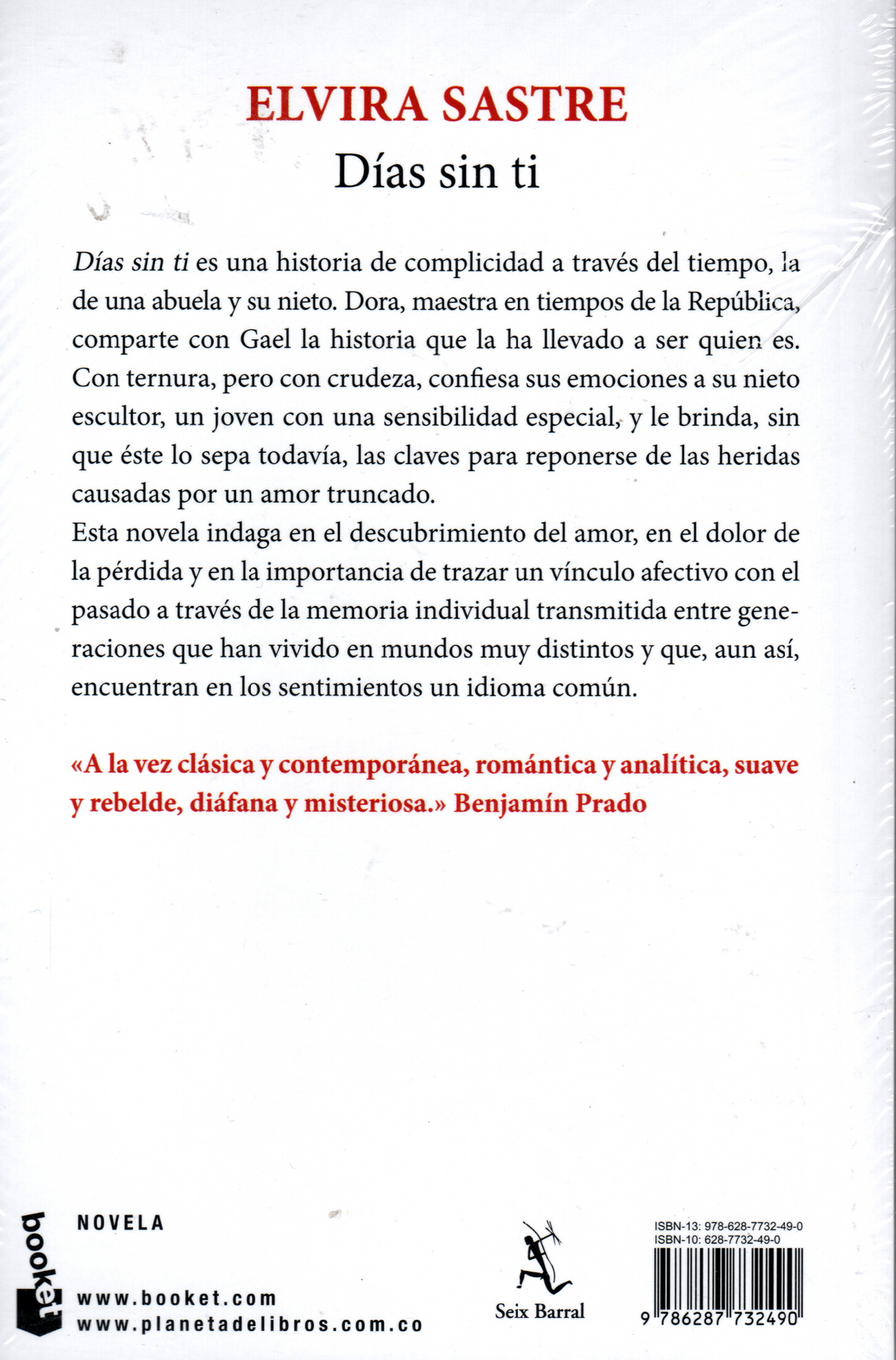 Libro Elvira Sastre - Días Sin Ti