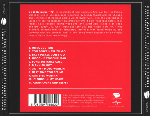 DC The Rolling stones - Nuddy Wters Live At The Checkerboard Lounge