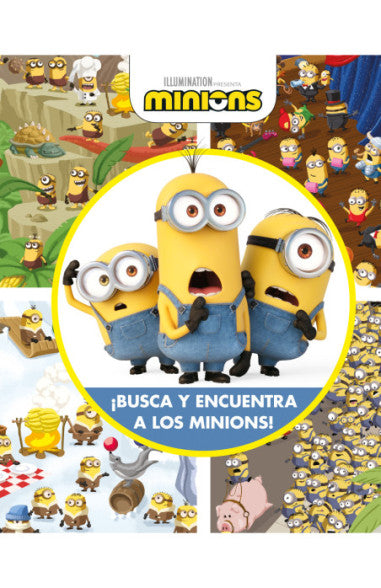 Libro busca y encuentra a los Minions