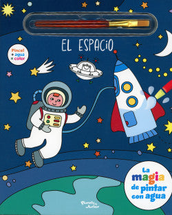 Libros La magia de pintar con agua. El espacio