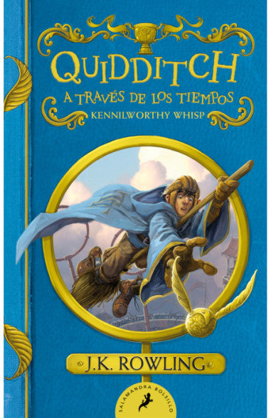 Libro J.K. Rowling - Quidditch a través de los tiempos (Un libro de la biblioteca de Hogwarts)