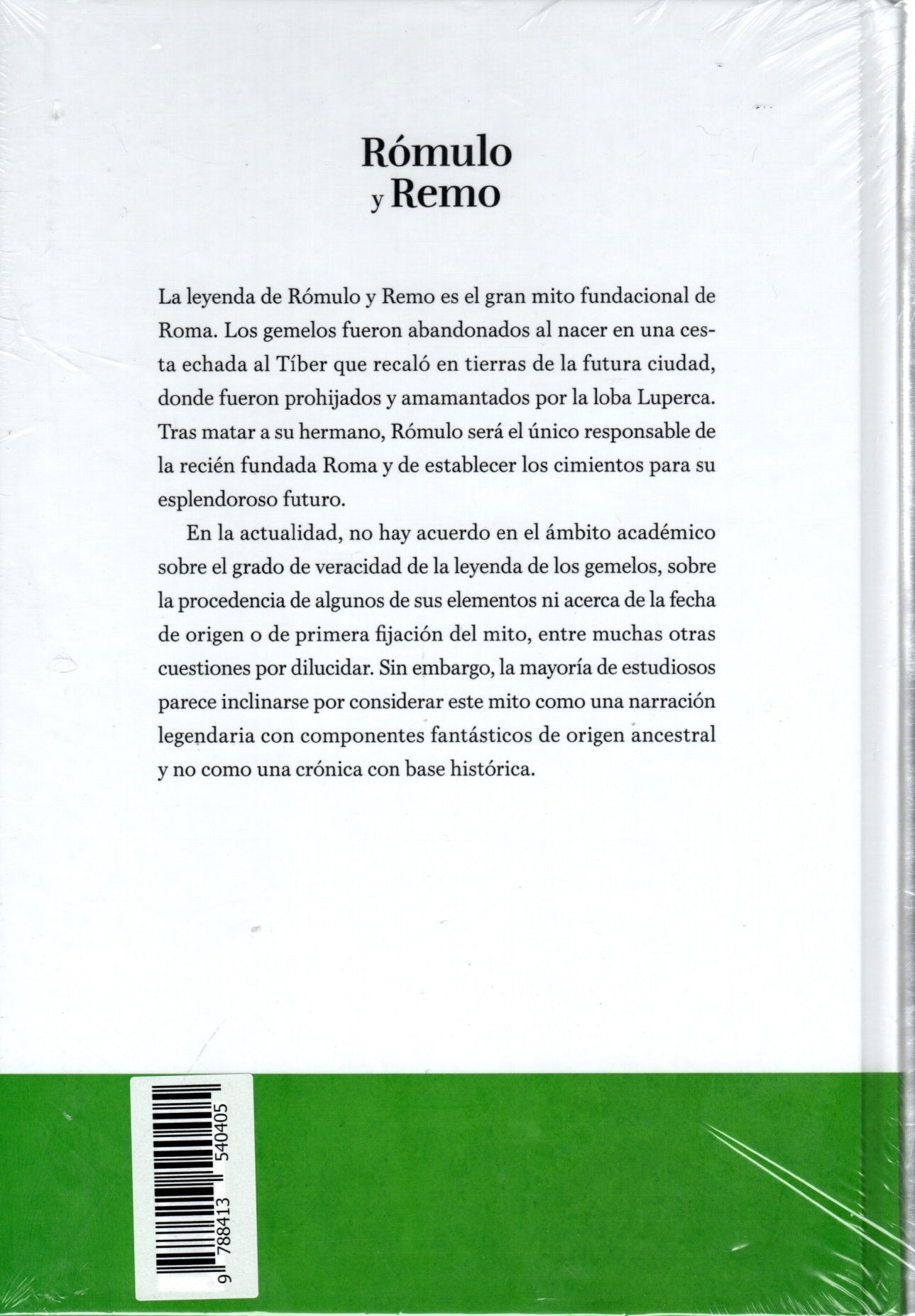 Libro Mitologia Rómulo y Remo; Libro 27