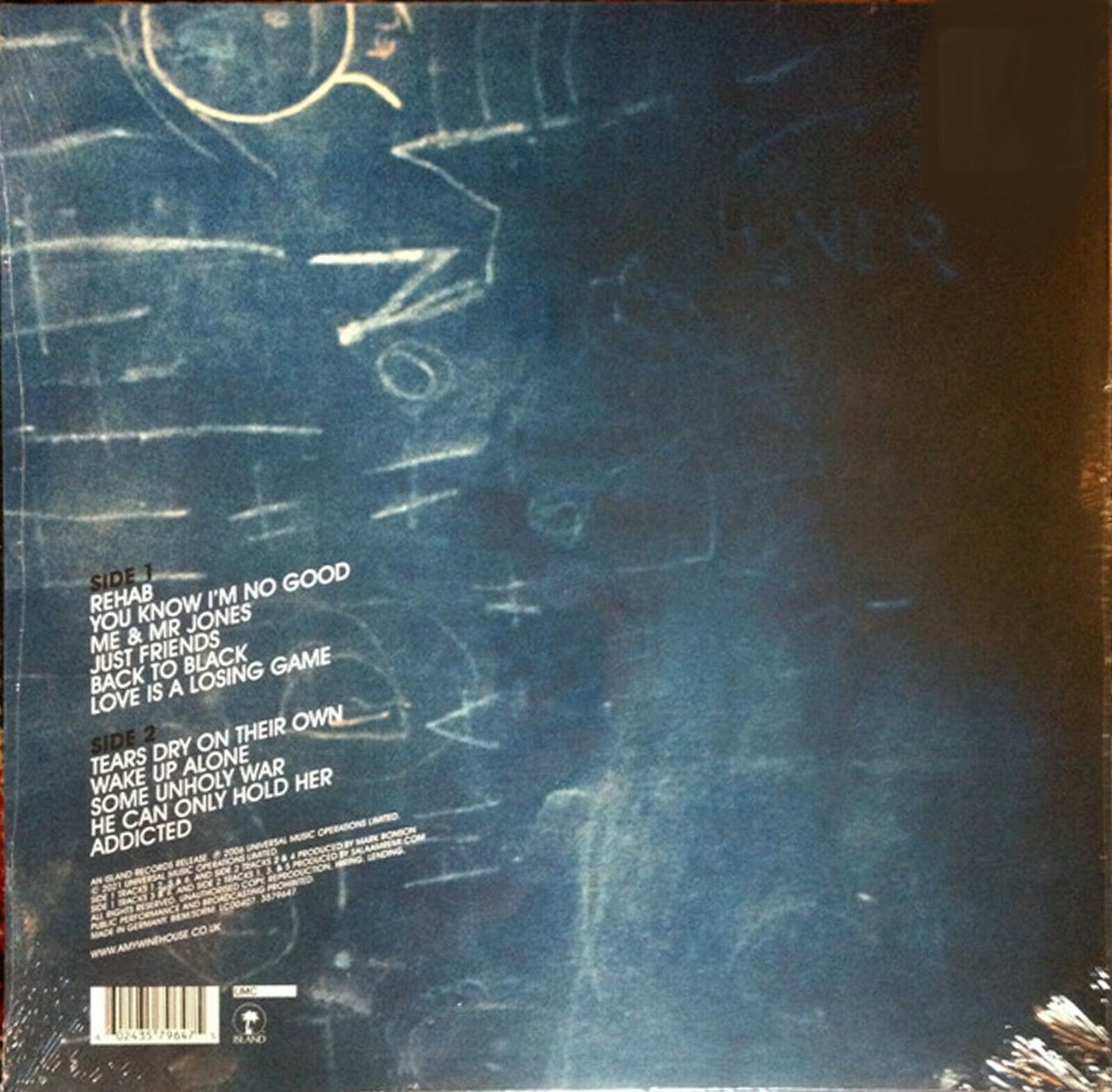 LP Amy Winehouse - Back To Back