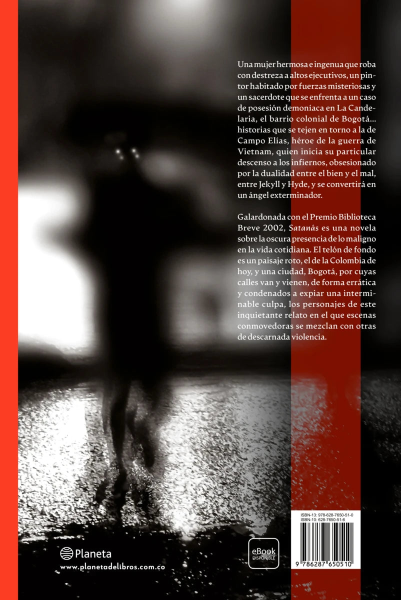 Libro Mario Mendoza - Satanás