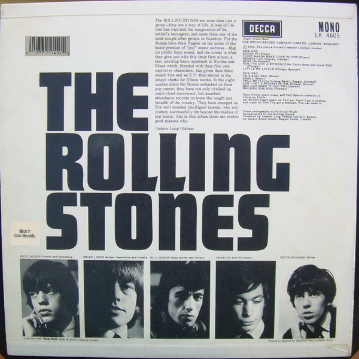 LP The Rolling Stone - The Rolling Stone UK