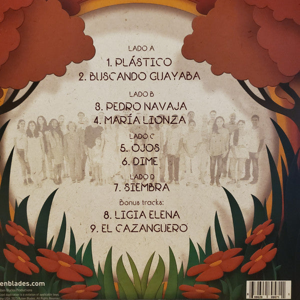 LPX2 Rubén Blades, Roberto Delgado & Orquesta – Siembra