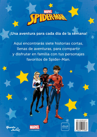 Libro Spider-Man. 7 cuentos para la semana Marvel