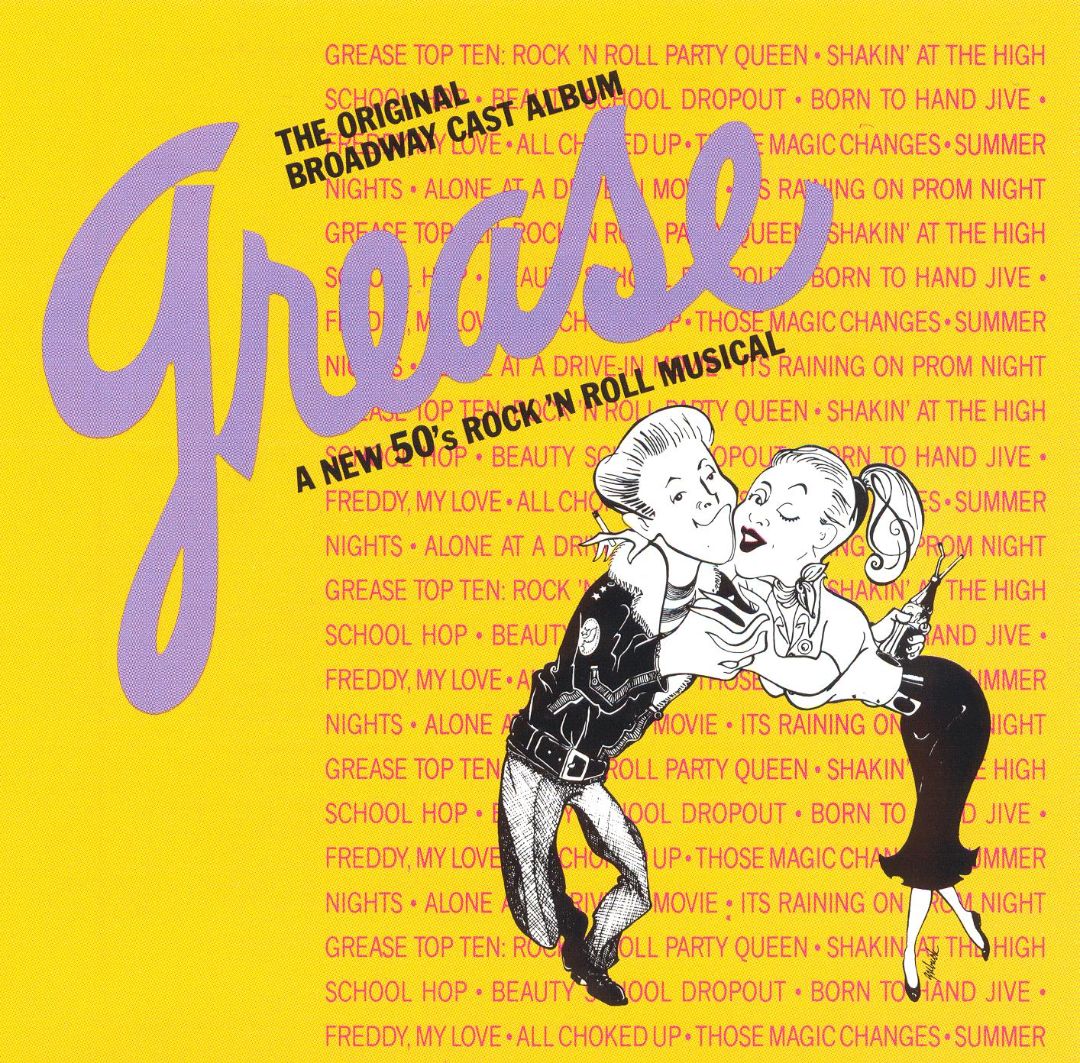 CD Grease -  The Original Broadway Cast Album