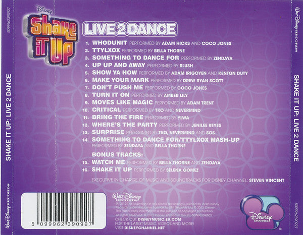 CD Disney - A todo ritmo. Live 2 Dance. Música de la exitosa serie de Disney Channel