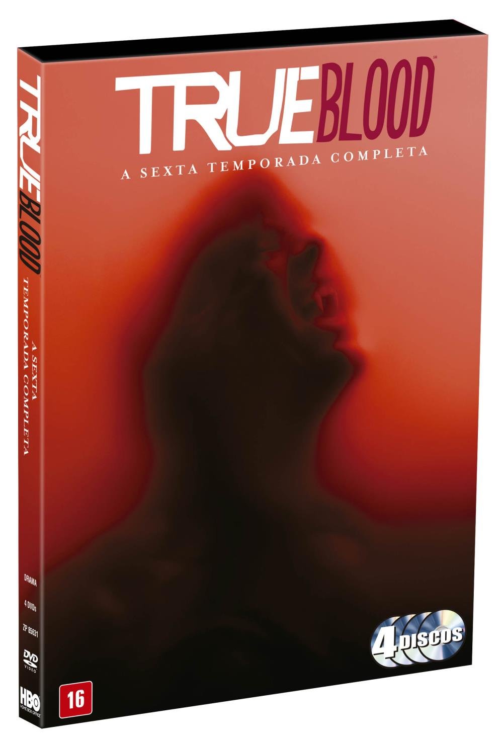 DVD X4 True Blood - 6ª Temporada