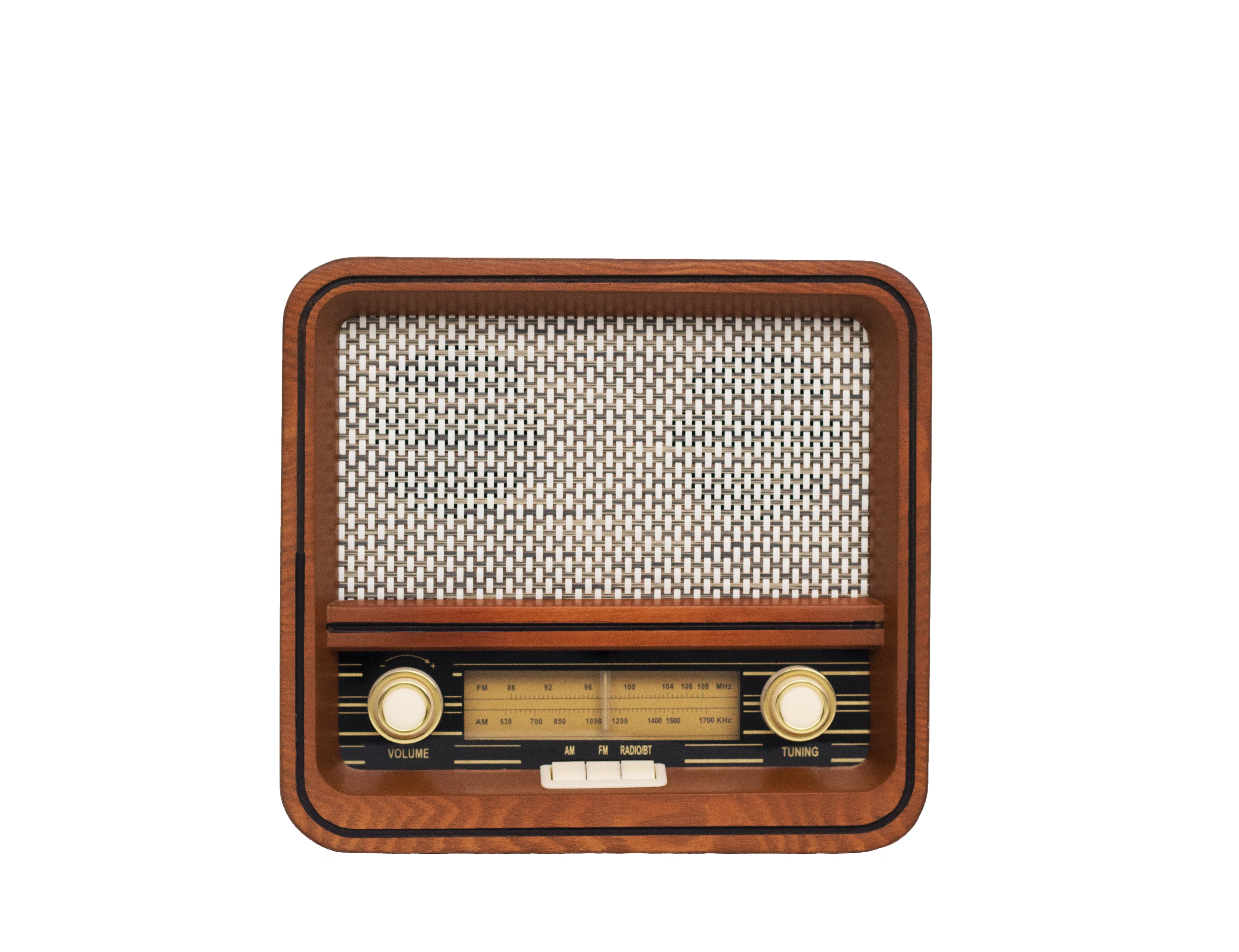 Parlante Radio en madera diseño retro son&co · R-102