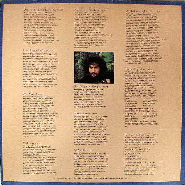 LP Cat Stevens ‎– Tea For The Tillerman