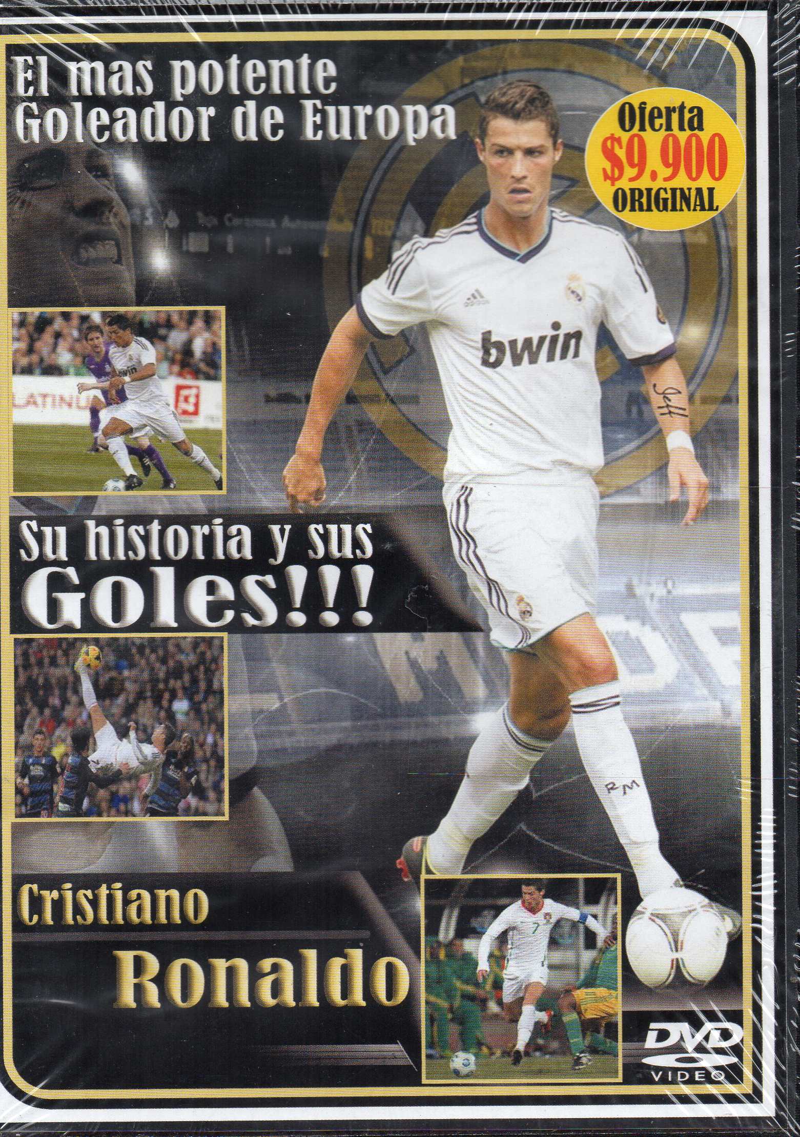 DVD Cristiano Ronaldo el más potente goleador de Europa