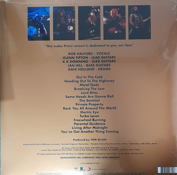 LP X2 Judas Priest – Priest...Live