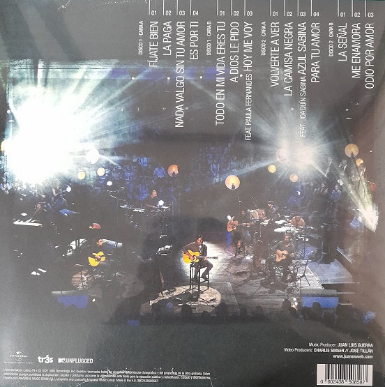 LP X2 Juanes – MTV Unplugged