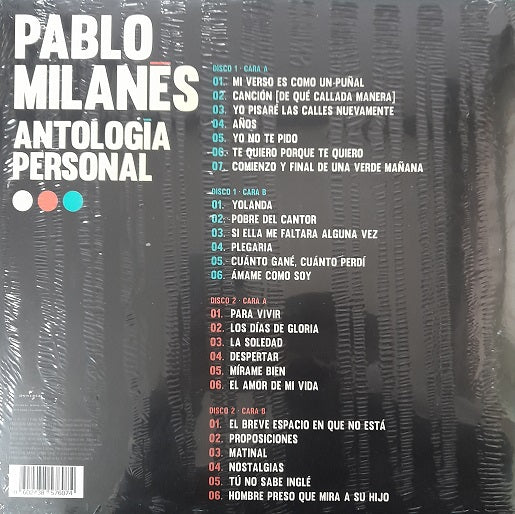 LP X2 Pablo Milanes - Antología Personal