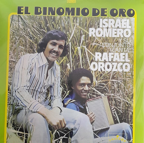LP El Binomio de Oro - Israel Romero Y Su Conjunto Canta Rafael Orozco