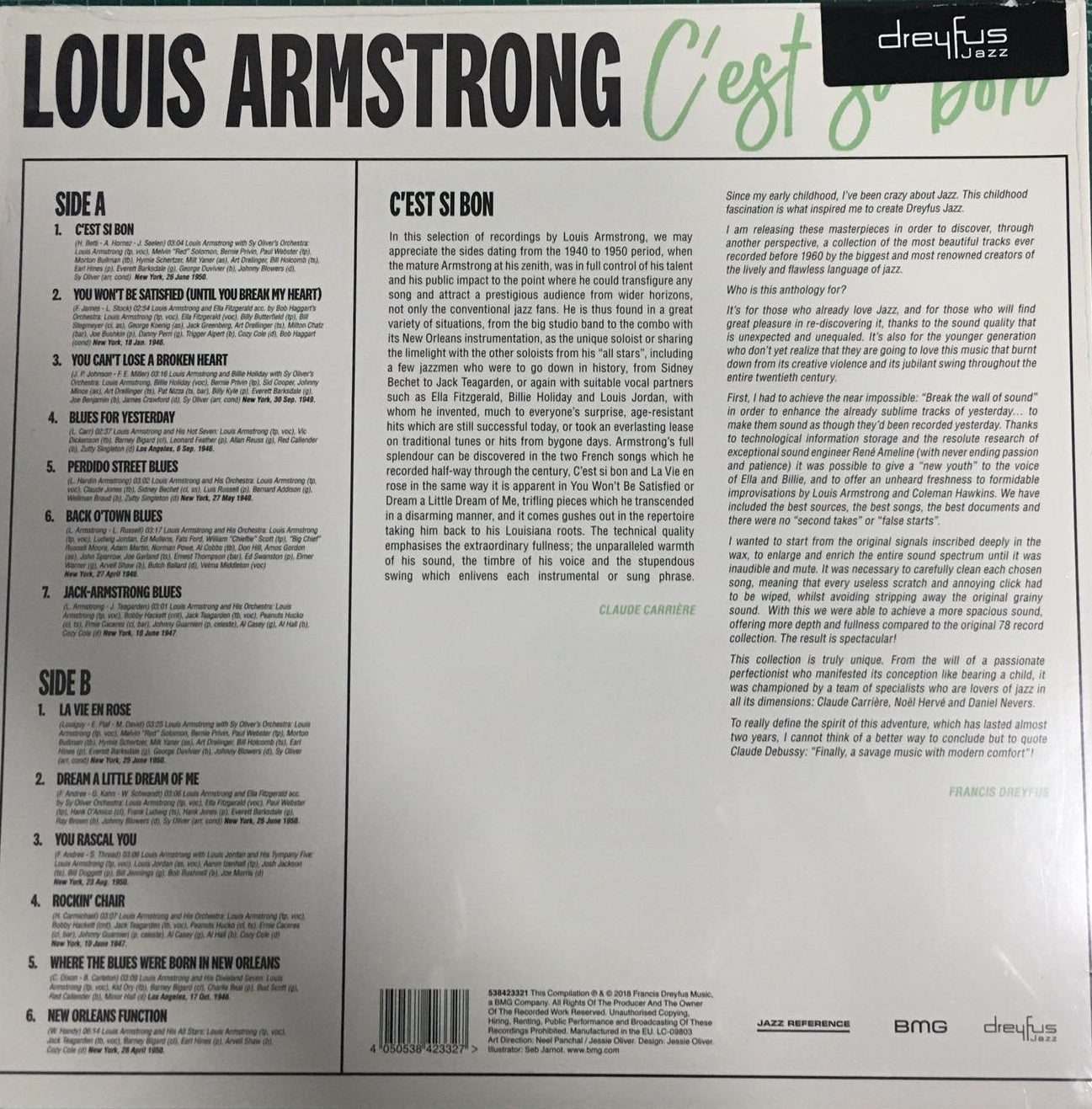 LP Louis Armstrong – C'est Si Bon
