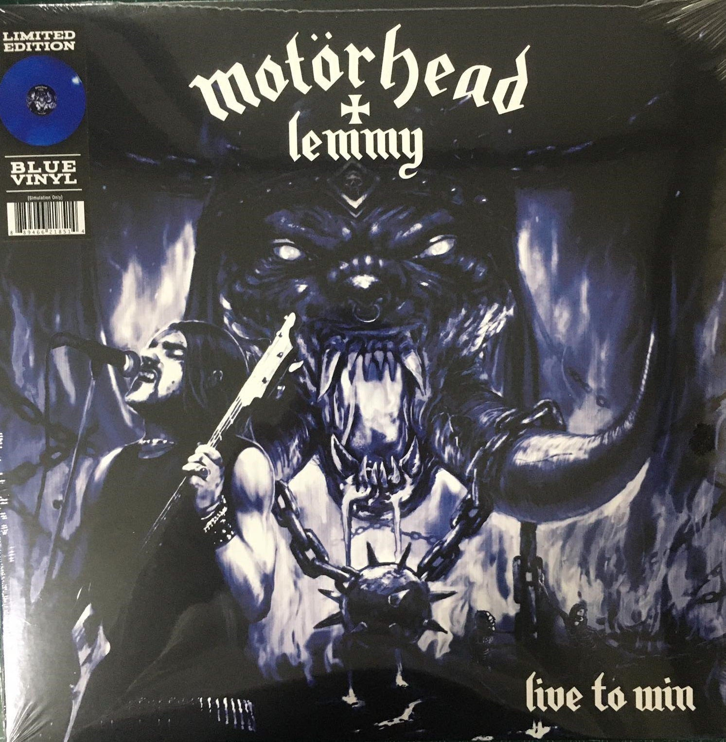 LP Motörhead + Lemmy ‎– Live To Win