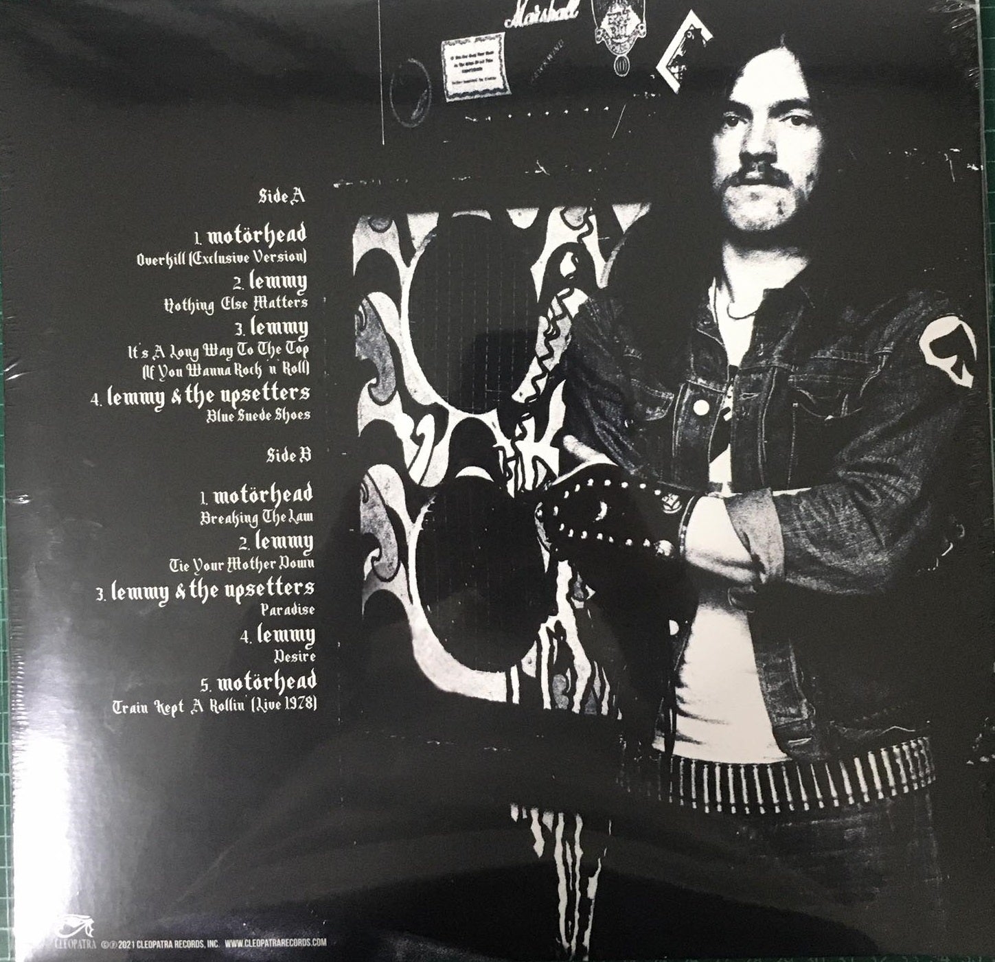 LP Motörhead + Lemmy ‎– Live To Win