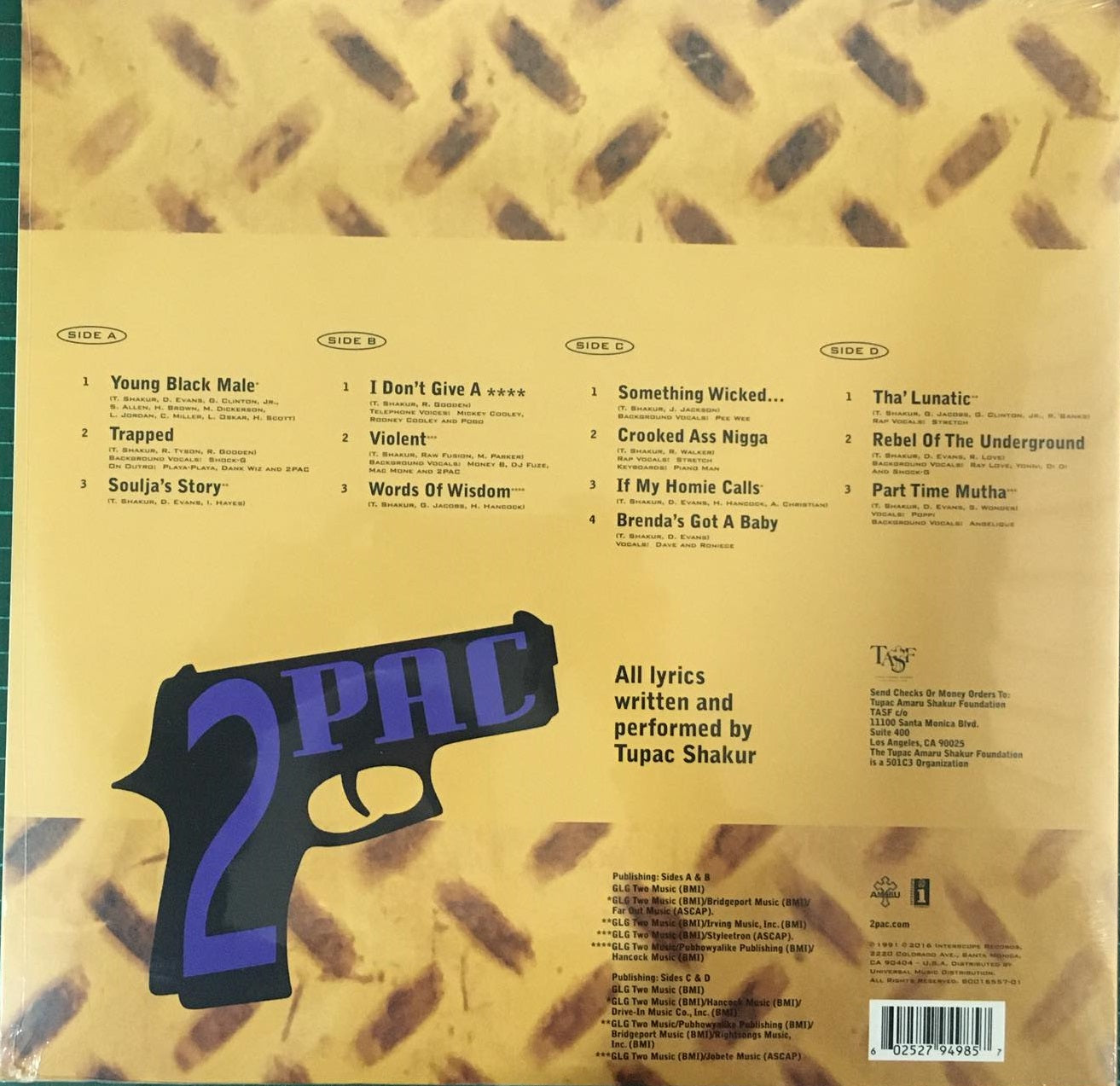 LPX2 2Pac – 2Pacalypse Now