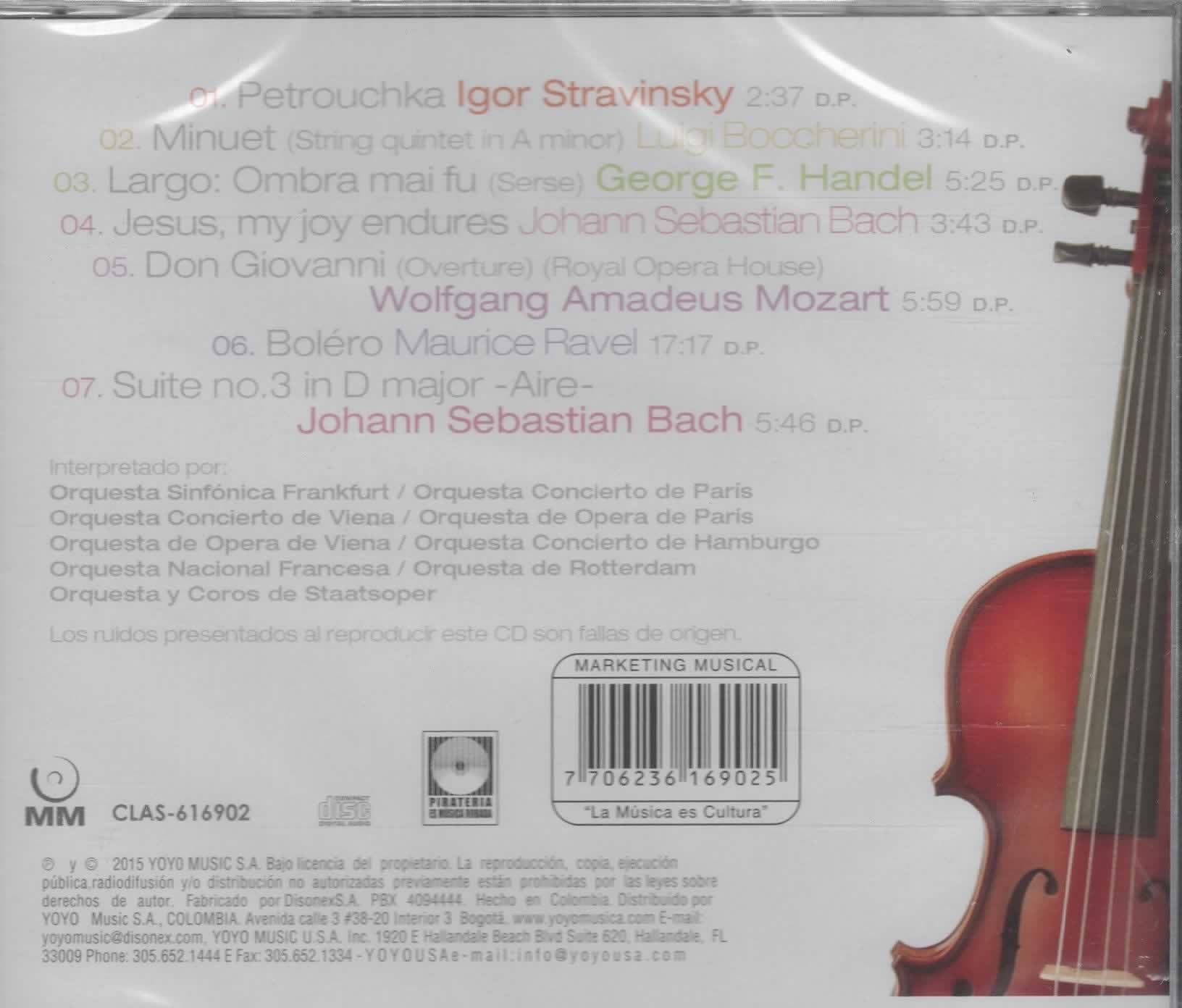 CD The gratest Classical Masterpieces Vol. 7