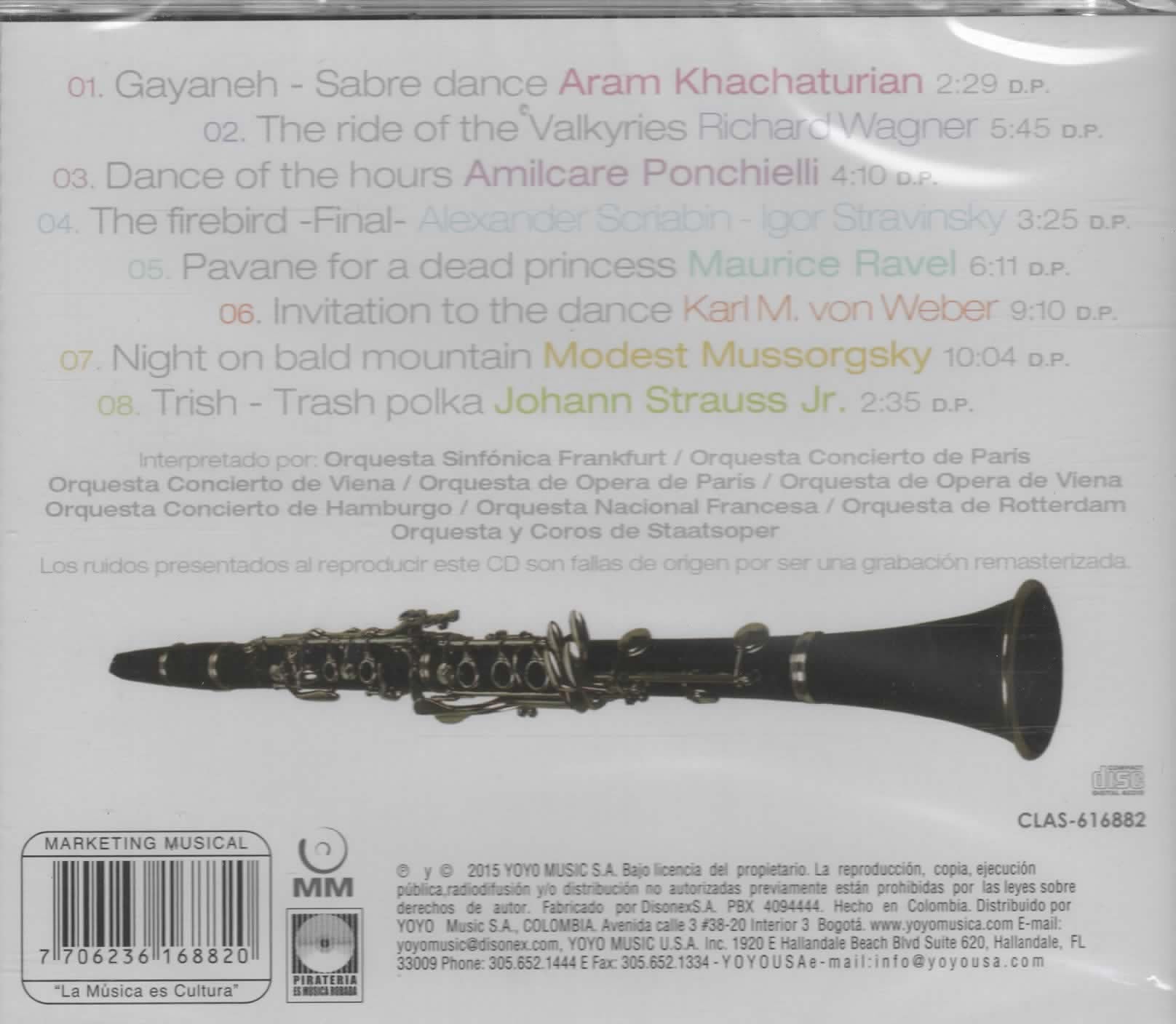 CD The gratest Classical Masterpieces Vol. 5