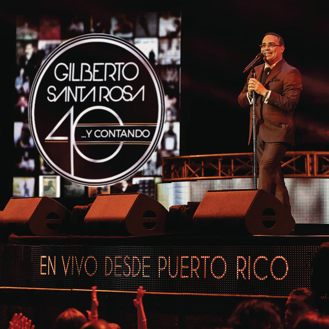 CD Gilberto Santa Rosa - 40 Y Contando. En Vivo Desde Puerto Rico