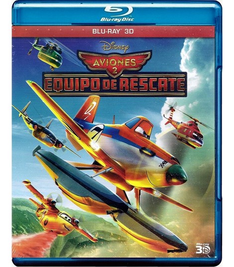 Blu-Ray 3D Disney Aviones 2 - Equipo al rescate
