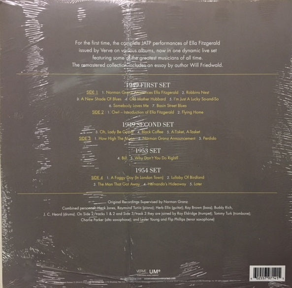 LPX2 Ella Fitzgerald - Jazz At The Philharmonic: The Ella Fitzgerald Set