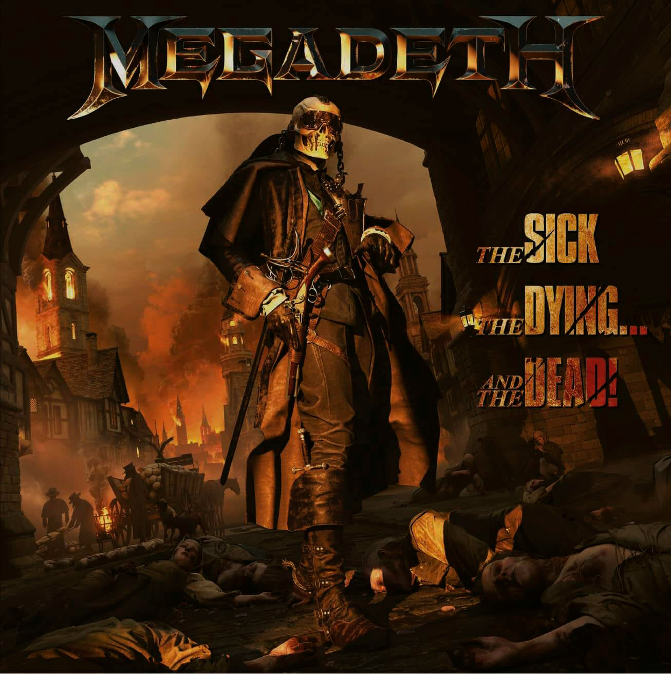 LP X2  Megadeth – The Sick, The Dying... And The Dead! (Colores)