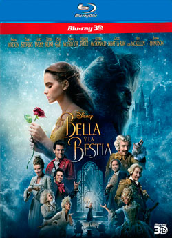 Blu-Ray 3D - La Bella y la Bestia 2017 - Live Action