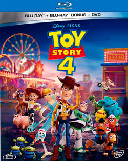 Blu-Ray + Blu-Ray Bonus + DVD Disney Pixar - Toy Story 4