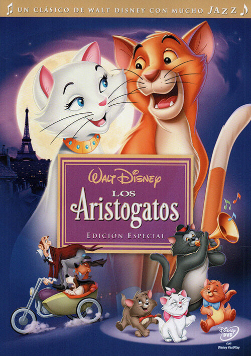 DVD Los aristogatos Edición especial