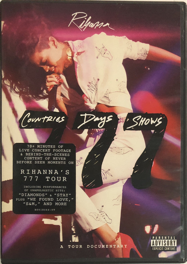 RIHANNA ‎– RIHANNA 777 DOCUMENTARY... 7COUNTRIES7DAYS7SHOWS / DVD