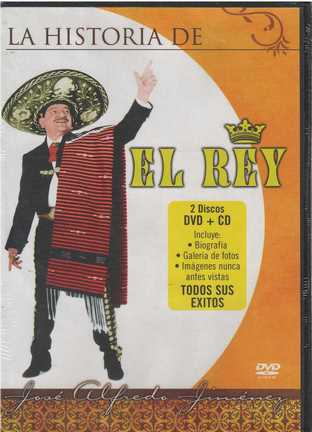 DVD+CD La Historia Del Rey - Jose Alfredo Jimenez