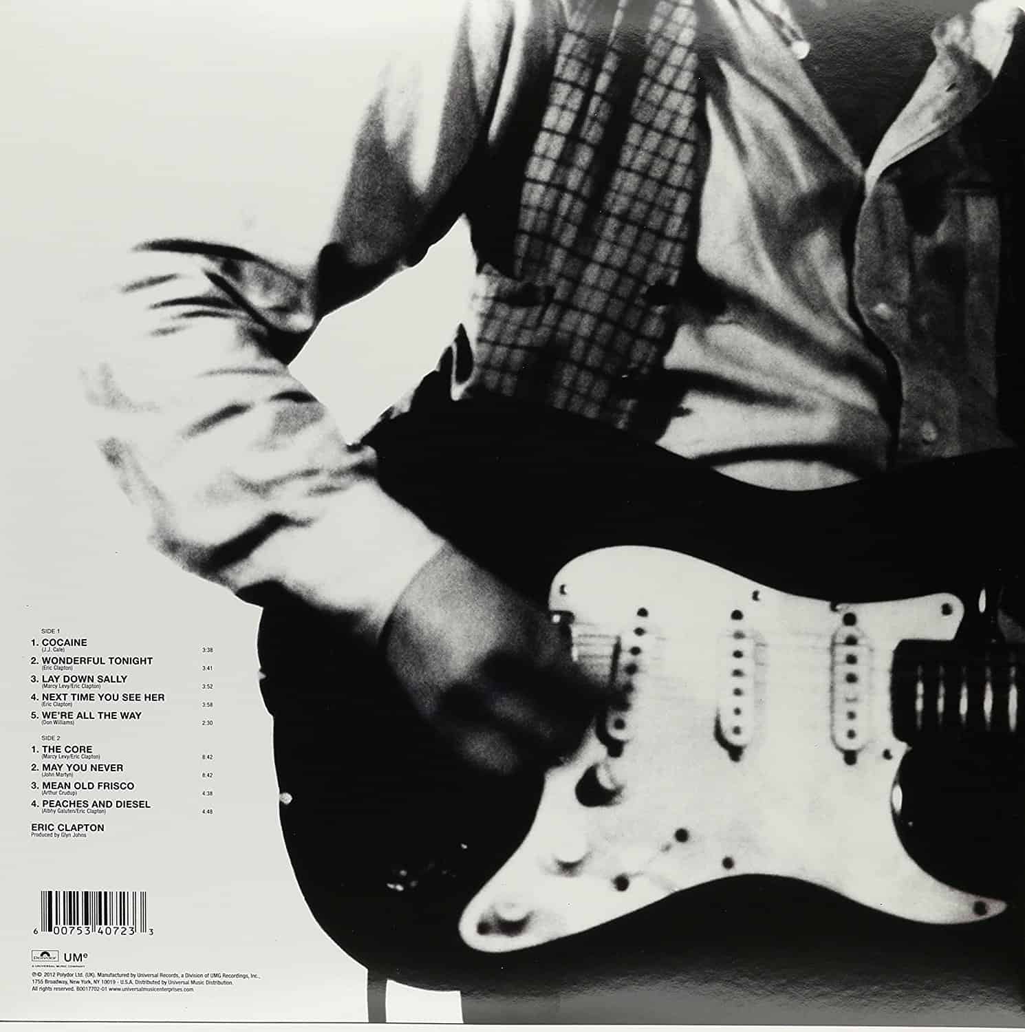 LP Eric Clapton ‎– Slowhand