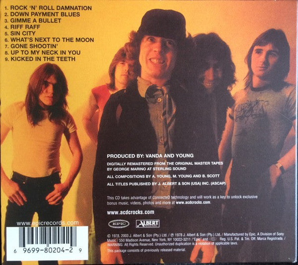 CD AC/DC ‎– Powerage