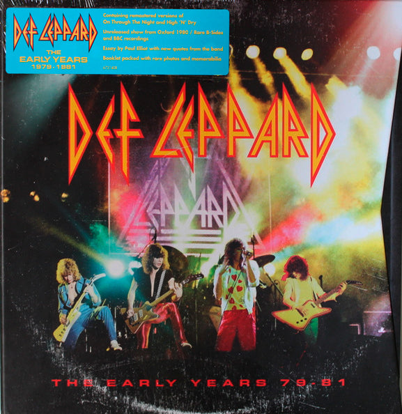 CD X5 Def Leppard – The Early Years 79 - 81