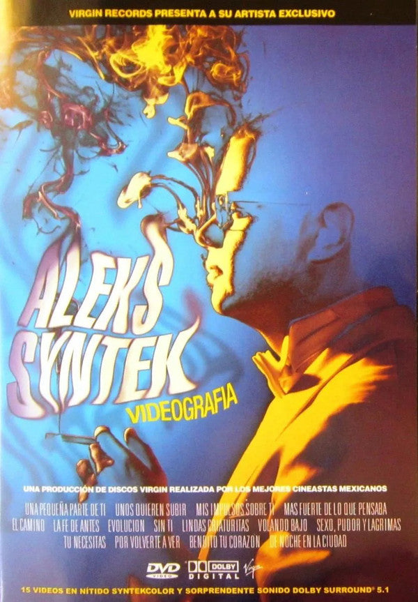 DVD Aleks Syntek ‎– Videografia