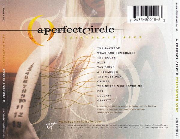 CD A Perfect Circle – Thirteenth Step