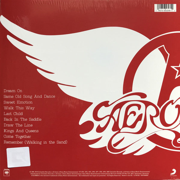 LP Aerosmith ‎– Aerosmith's Greatest Hits