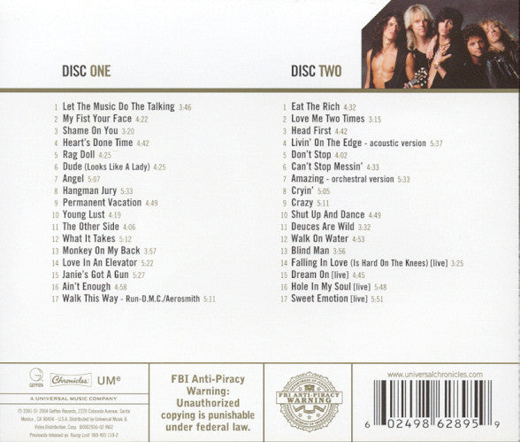 CDX2 Aerosmith ‎– Gold