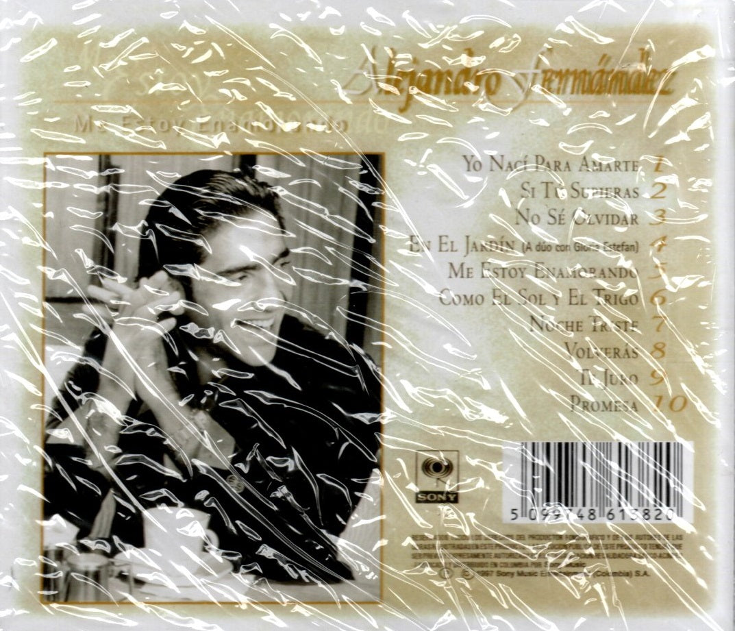 CD Alejandro Fernández ‎– Me Estoy Enamorando