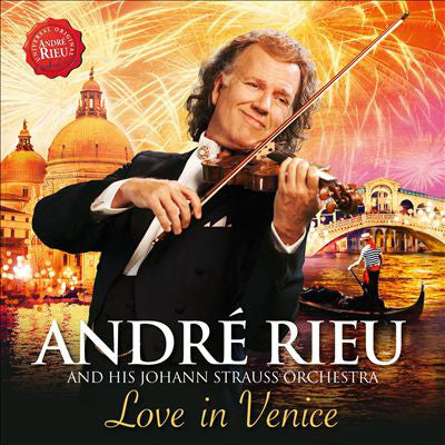 CD André Rieu And His Johan Strauss Orchestra ‎– Love In Venice